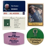 A Collection of Professional Golf Memorabilia Featuring Signed Items and Tournament Ephemera JSA ALOA