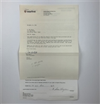 Hogan, Nelson & White Signed Correspondence JSA ALOA 