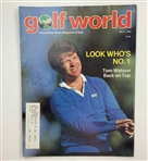 Collection of Nine Signed Vintage Golf Magazines and Clippings Featuring Jack Nicklaus and Gary Player JSA ALOA