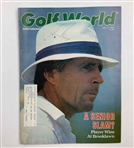 Collection of Nine Signed Vintage Golf Magazines and Clippings Featuring Jack Nicklaus and Gary Player JSA ALOA