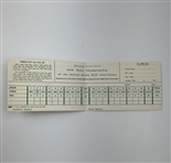1964 US Open at Congressional & Augusta National Golf Club Scorecards