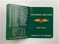 13 Signed Scorecards Mostly From Major Sites W/Corresponding Champs JSA ALOA