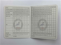 13 Signed Scorecards Mostly From Major Sites W/Corresponding Champs JSA ALOA