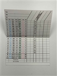 13 Signed Scorecards Mostly From Major Sites W/Corresponding Champs JSA ALOA