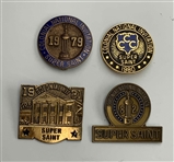 A Seven Piece Collection of Colonial NIT and GTE Byron Nelson Classic Items w/ Deane Beman's Money Clip