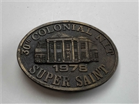 A Seven Piece Collection of Colonial NIT and GTE Byron Nelson Classic Items w/ Deane Beman's Money Clip