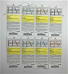 A Collection of Professional Golf Memorabilia Including Signed 1995 U.S. Open Pairing Sheet and Tournament Badge Sets JSA ALOA