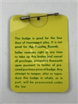 A Trio of Vintage Masters Tournament Series Badges