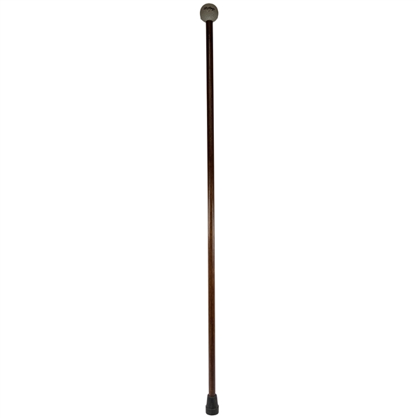 Novelty Wood Walking Stick with Rawlings Golf Ball Handle