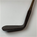 R.D. Pryde Bull Dog Brand Hand Forged Hickory Shafted Mashie Golf Club