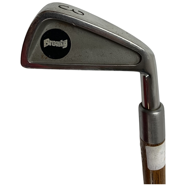 Bronty 3-Iron Golf Club with Faux-Wood Segmented Shaft