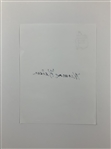 Herman Keiser Signed Augusta National Golf Club Stationary JSA ALOA