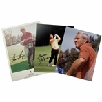 Big 3 Signed Photos JSA ALOA