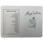 Byron Nelson Signed Augusta National Golf Club Scorecard JSA ALOA