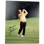 Jack Nicklaus Signed Post-Swing 8x10 Color Photo JSA ALOA