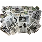A Collection of Approximately 75 Vintage Professional Golf Photographs Including Signed Photos
