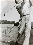 A Collection of Approximately 75 Vintage Professional Golf Photographs Including Signed Photos