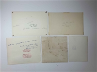 A Collection of Approximately 75 Vintage Professional Golf Photographs Including Signed Photos