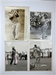 A Collection of Approximately 75 Vintage Professional Golf Photographs Including Signed Photos