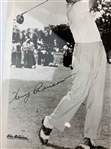A Collection of Approximately 75 Vintage Professional Golf Photographs Including Signed Photos