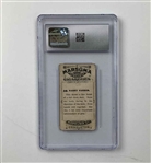1914 Marsuma Cigarettes Famous Golfers and Their Strokes #36 Harry Vardon CGC 2 Good