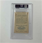 1926 Gene Sarazen Amatller Chocolate Series A No. 15 PSA 1.5 FR
