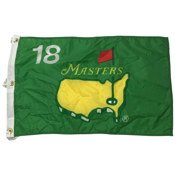 1994 Masters Tournament Emerald Green Screenprint Flag