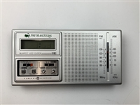 General Electric 1981 Masters Tournament Portable AM/FM Clock Radio Model 7-2100B with Original Case