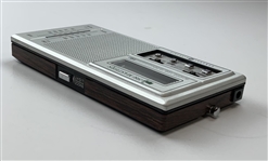 General Electric 1981 Masters Tournament Portable AM/FM Clock Radio Model 7-2100B with Original Case