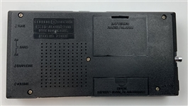 General Electric 1981 Masters Tournament Portable AM/FM Clock Radio Model 7-2100B with Original Case