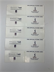 Calcavecchia, Sluman, Tway & Seven Others Signed 1998 Tour Championship Official Scorecards