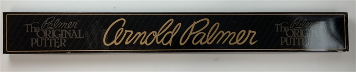 Arnold Palmer Signed The Original Replica Blade Putter with Box and Headcover JSA ALOA