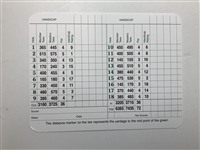Rory Mcilroy Signed Augusta National Scorecard w/ 'Grand Slam' Inscription JSA ALOA