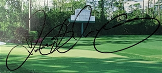 Rory Mcilroy Signed 2026 Masters Menu JSA ALOA