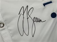J.J. Spaun Signed Official USGA 125th U.S. Open Oakmont Country Club Golf Flag JSA ALOA