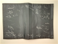 Scottie, USA & International Team Signed Presidents Cup Golf Flag JSA ALOA