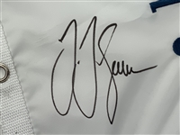 J.J. Spaun Signed Official USGA 125th U.S. Open Oakmont Country Club Golf Flag JSA ALOA