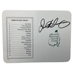 Rory Mcilroy Signed ANGC Scorecard JSA ALOA