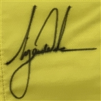 Tiger Woods Signed Undated Masters Tournament Embroidered Flag JSA ALOA