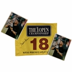 A Trio of Mark OMeara Signed 1998 Open Championship at Royal Birkdale Golf Memorabilia JSA ALOA