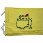 2006 Masters Tournament Embroidered Flag - Mickelson Win
