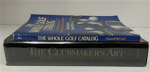 Two Volumes: Ellis. The Clubmaker's Art. Zephyr, 1997 (DJ) and Glenn. The Whole Golf Catalog. Perigee, 1990.