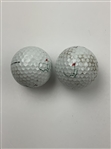 Wheaties Hole In One Club Poster, Masters Practice Balls, and Autographs JSA ALOA
