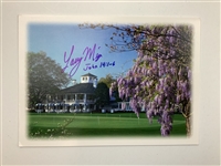 Champs Mize, Zoeller & Aaron Signed ANGC Photo Card w/ Two Masters Spectator Guides JSA ALOA