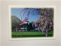 Champs Mize, Zoeller & Aaron Signed ANGC Photo Card w/ Two Masters Spectator Guides JSA ALOA
