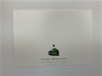 Champs Mize, Zoeller & Aaron Signed ANGC Photo Card w/ Two Masters Spectator Guides JSA ALOA