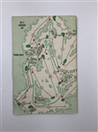 Champs Mize, Zoeller & Aaron Signed ANGC Photo Card w/ Two Masters Spectator Guides JSA ALOA