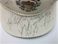 Seve Ballesteros & Field Signed 1989 US Open Hat, 1996 US Open and 1991 Open Programs JSA ALOA