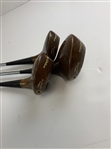 Three Tom Watson Ram 'WAT' Custom Handcrafted by Mario Persimmon Woods