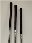 Three Tom Watson Ram 'WAT' Custom Handcrafted by Mario Persimmon Woods